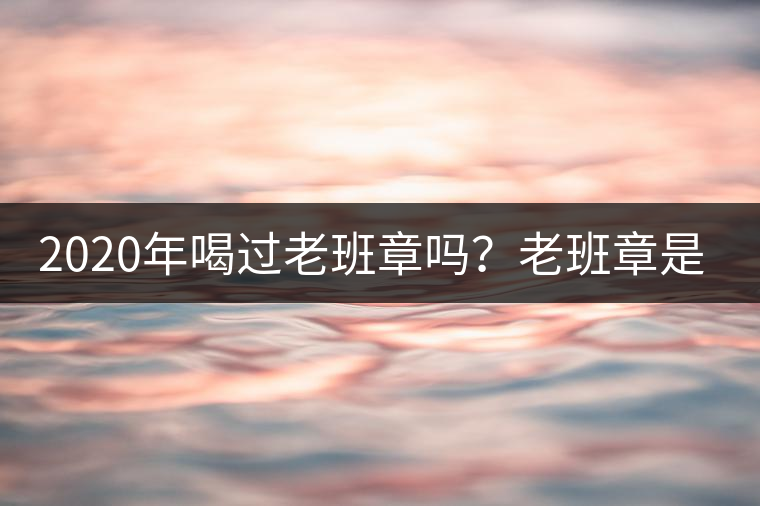 2020年喝過老班章嗎？老班章是什么味道？-易武中聘號(hào)