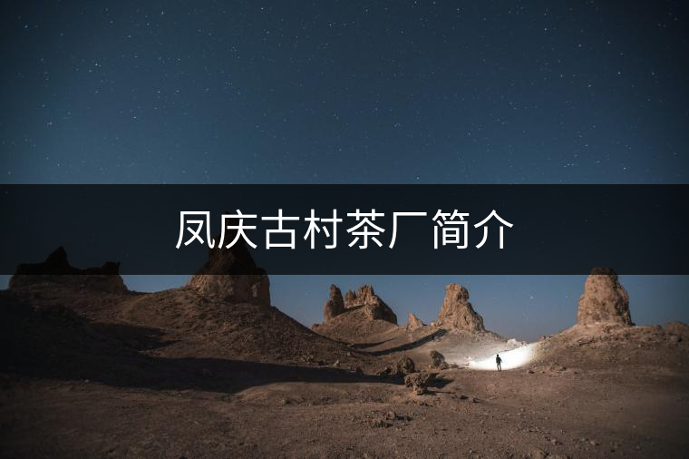 鳳慶古村茶廠簡介 鳳慶古村茶廠簡介
