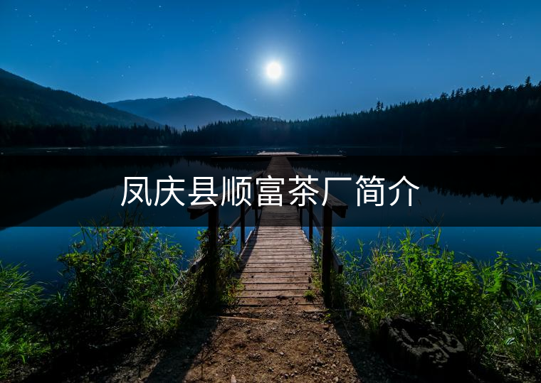 鳳慶縣順富茶廠簡(jiǎn)介 鳳慶縣順富茶廠簡(jiǎn)介
