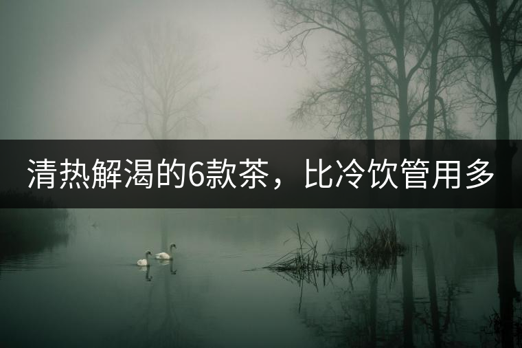 清熱解渴的6款茶，比冷飲管用多了！