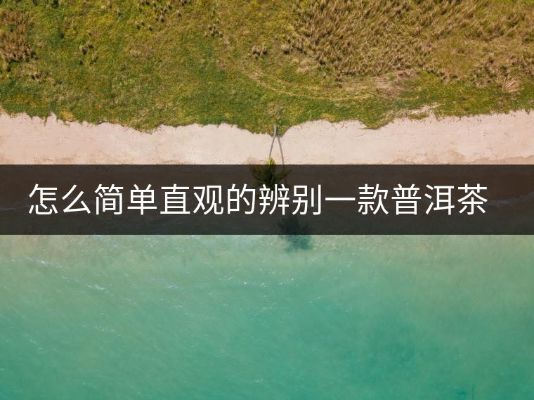 怎么簡單直觀的辨別一款普洱茶的優(yōu)劣？