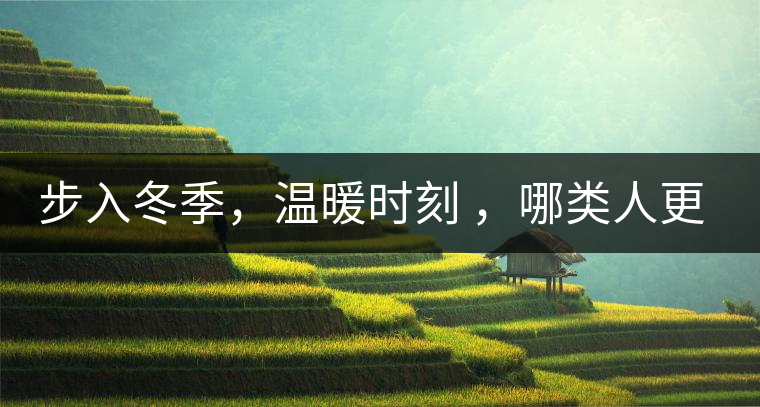 步入冬季，溫暖時(shí)刻 ，哪類人更適合 喝普洱熟茶