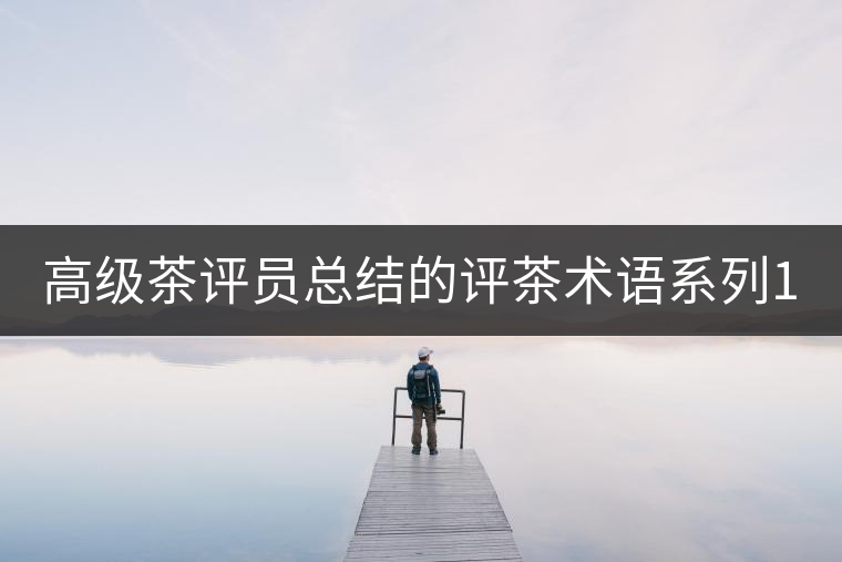 高級(jí)茶評(píng)員總結(jié)的評(píng)茶術(shù)語(yǔ)系列1：干茶形狀，不可不看！