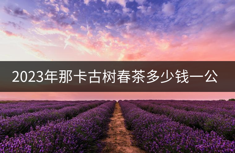 2023年那卡古樹春茶多少錢一公斤? 2023年那卡古樹春茶多少錢一公斤?
