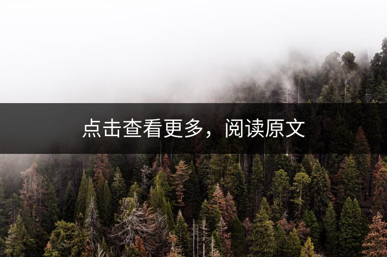點(diǎn)擊查看更多，閱讀原文