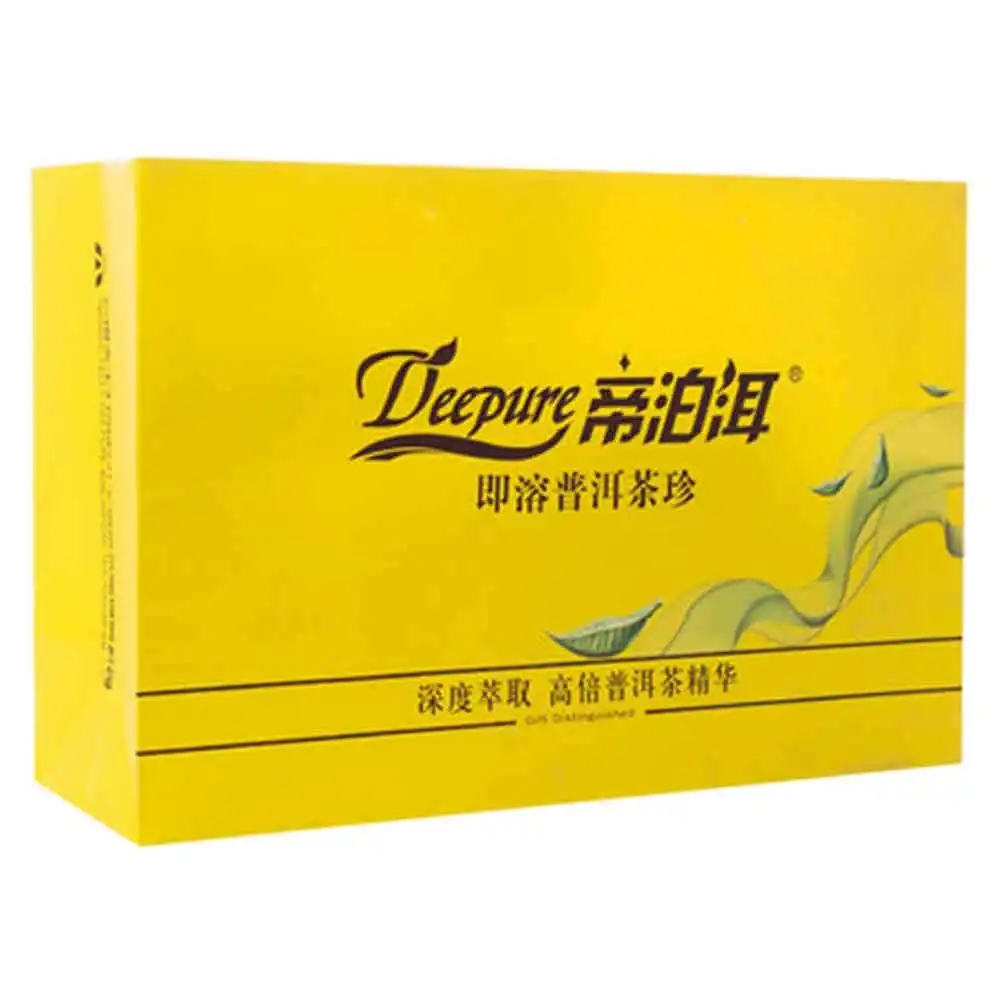 帝泊洱即溶普洱茶珍長期飲用可降三高，別說我沒有告訴你~