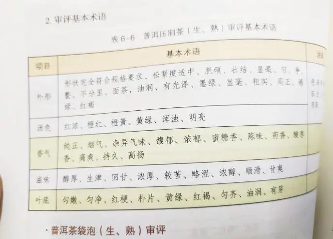 活學(xué)活用 ，一學(xué)就會的普洱茶口感術(shù)語